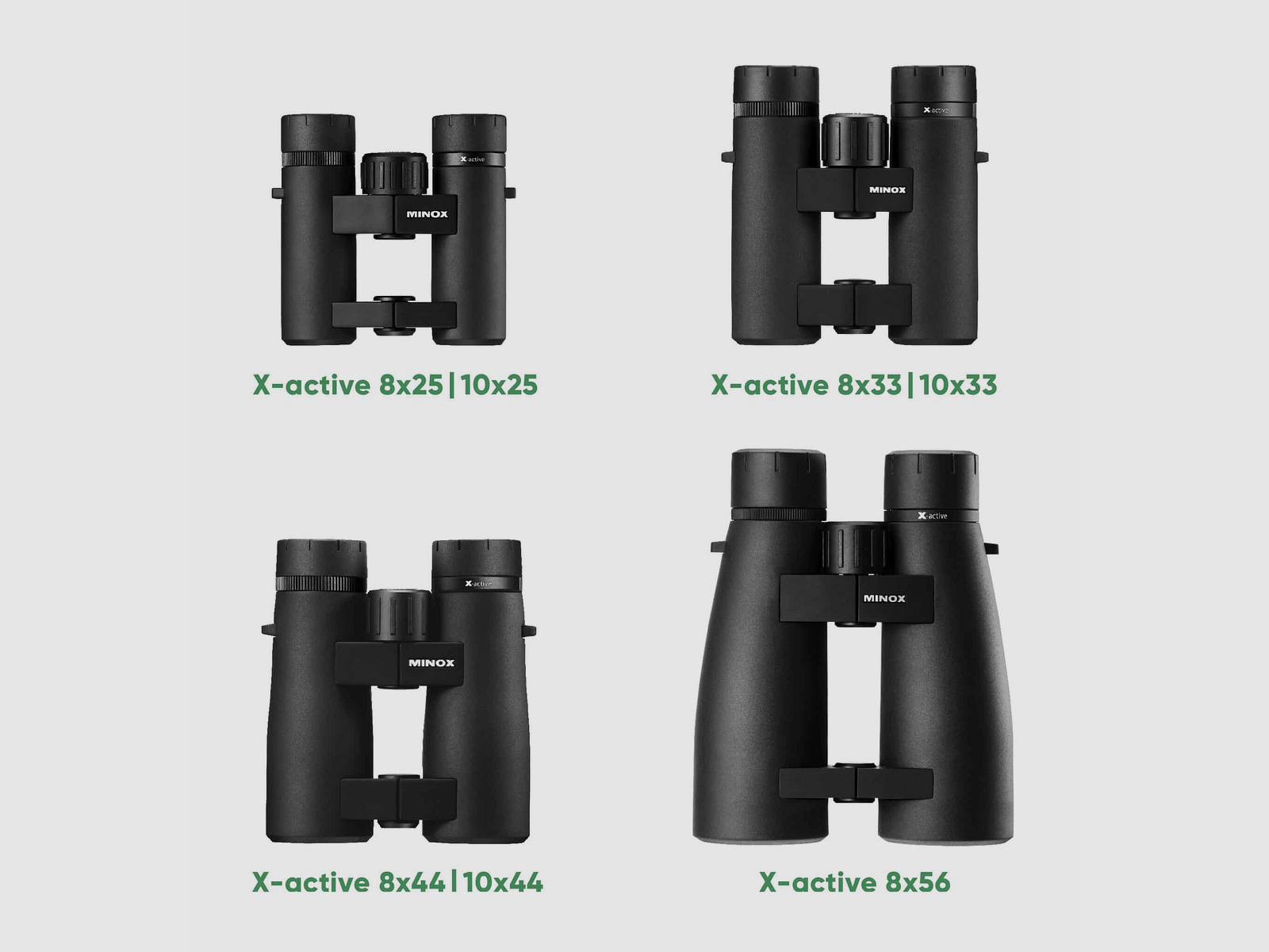 MINOX X-active binoculars