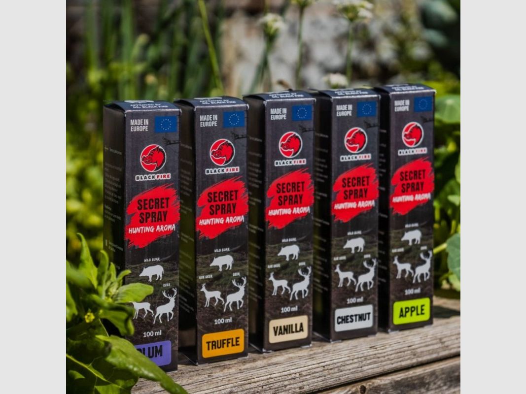 BLACK FIRE Spray POMME - 100ML