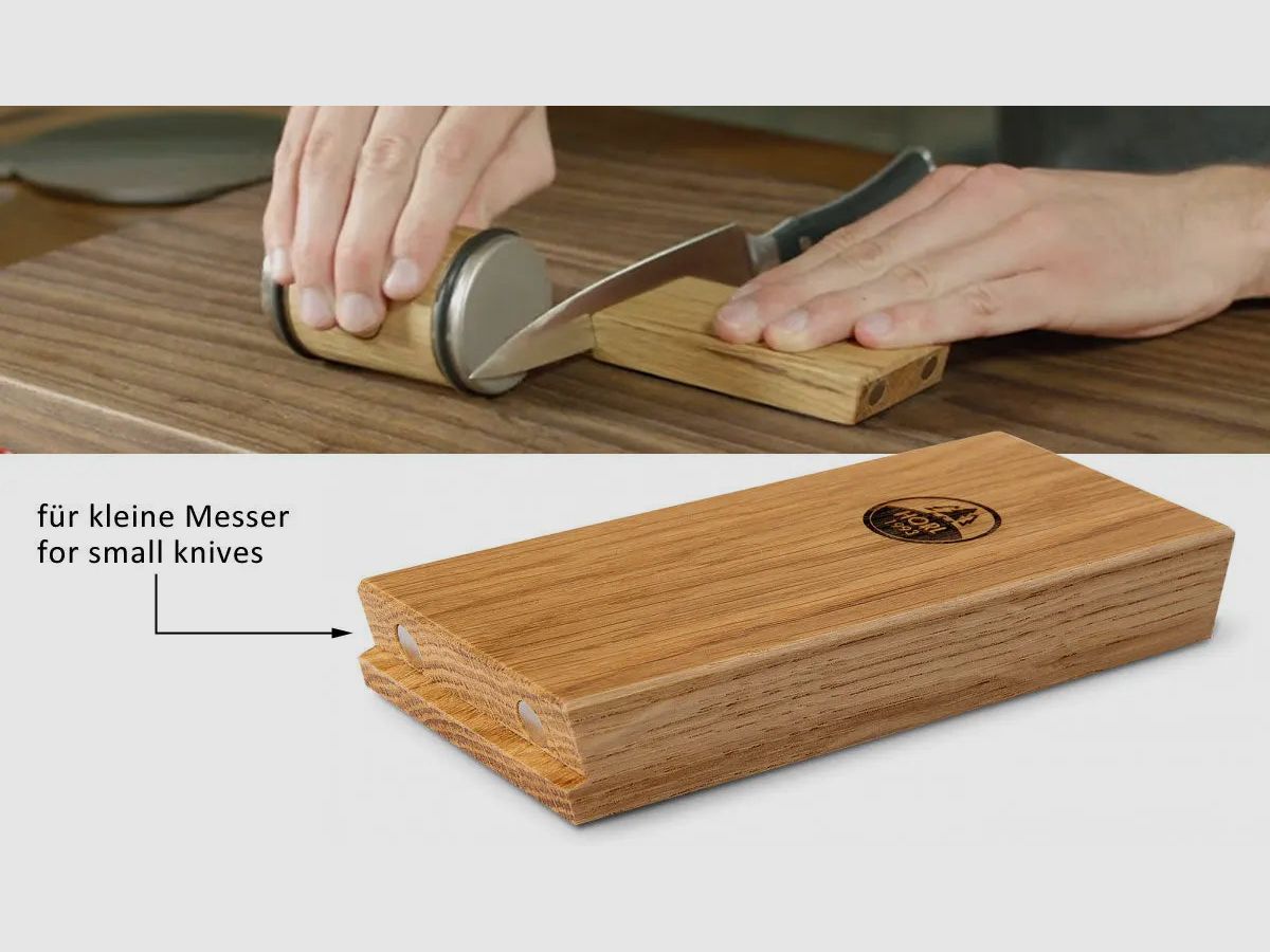 HORL Rollschleifer Eiche & Magnetschleiflehre (RSE-SET)