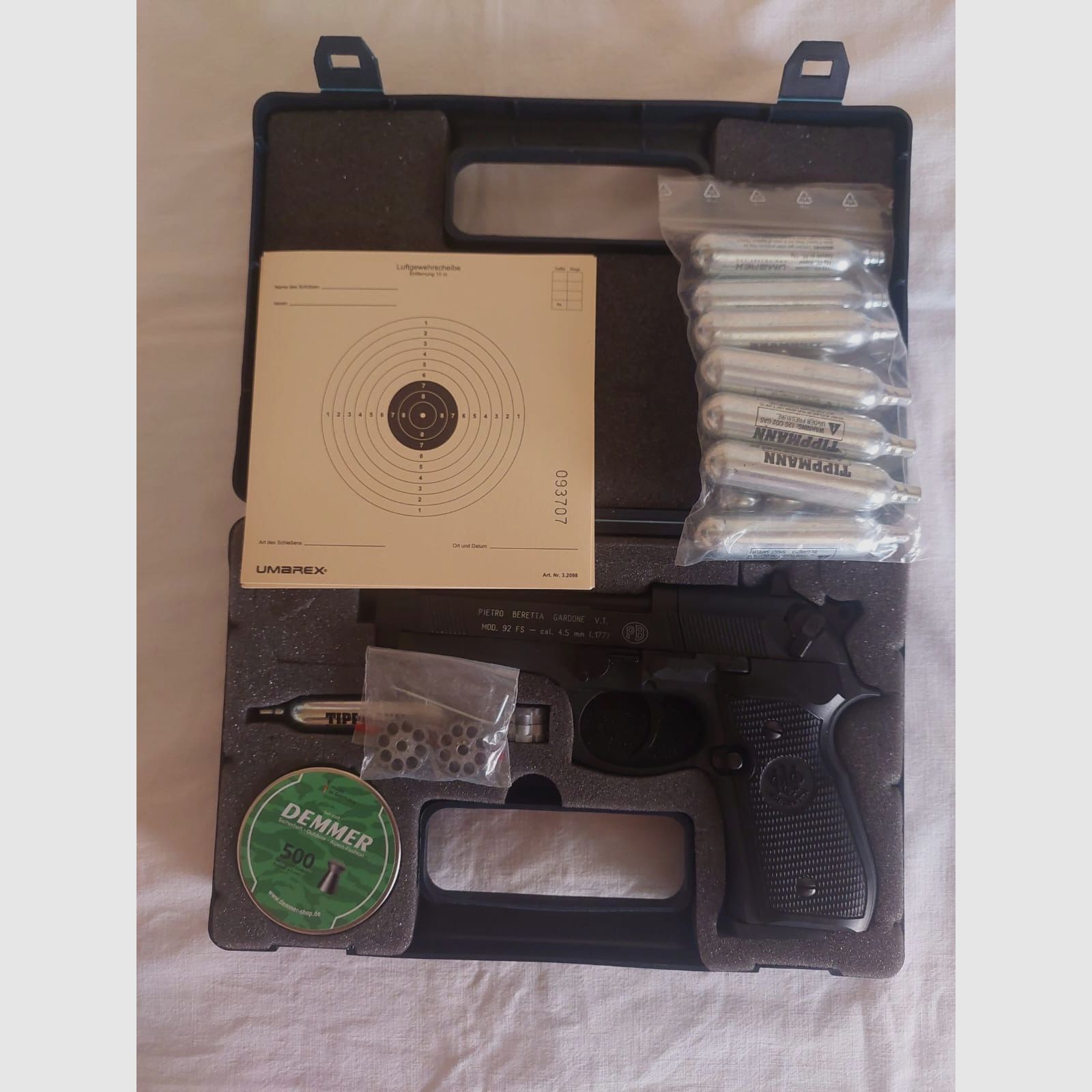 Beretta M92 FS schwarz CO2 4,5mm