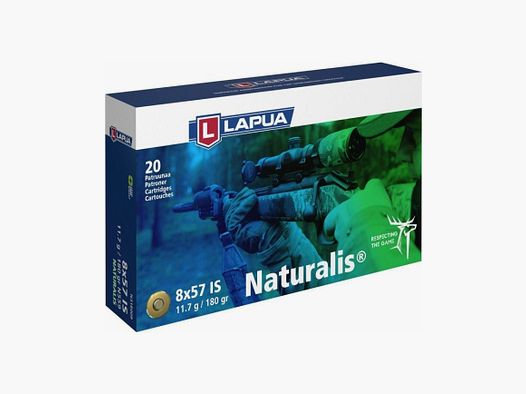 AMUNICJA LAPUA kal.8x57 JS NATURALIS (20 SZT)