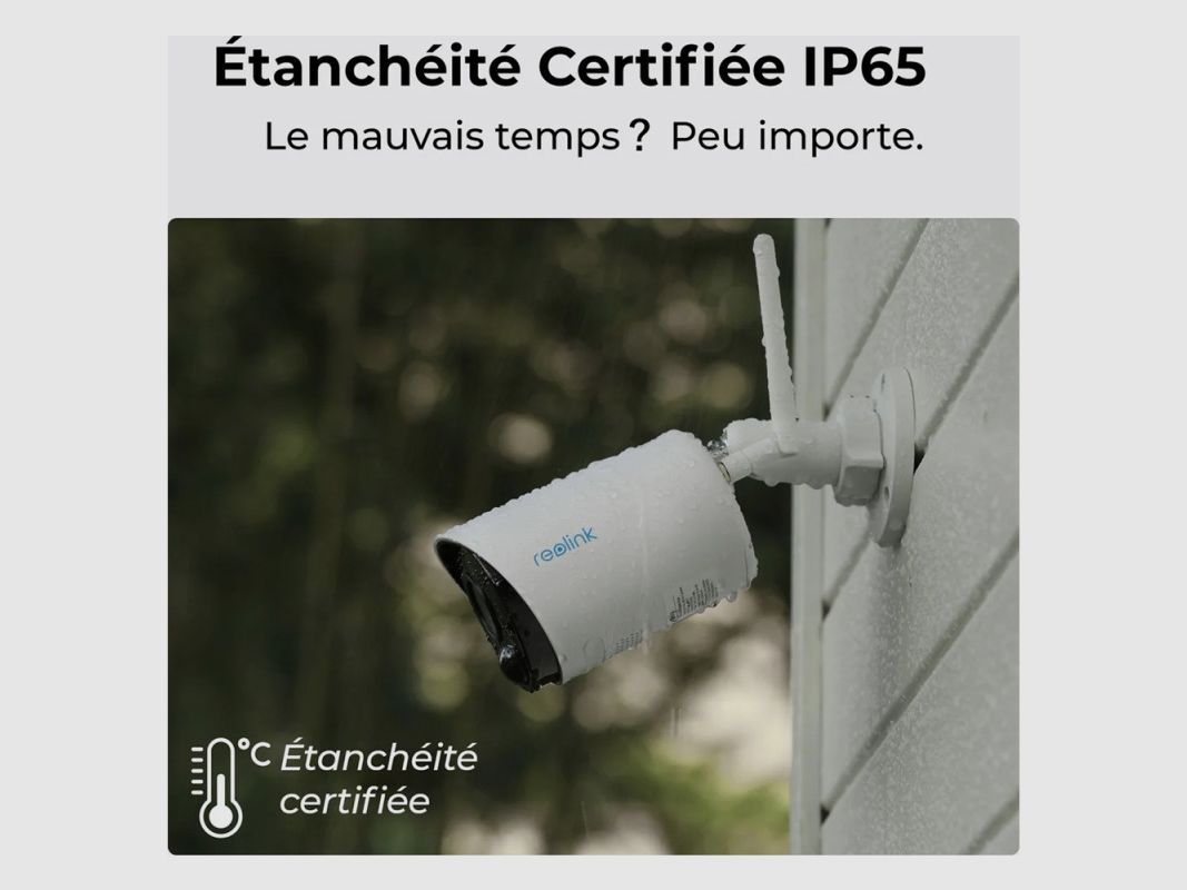 REOLINK B320 WI-FI OUTDOOR CAMERA + SOLAR PANEL, image 8 of 13