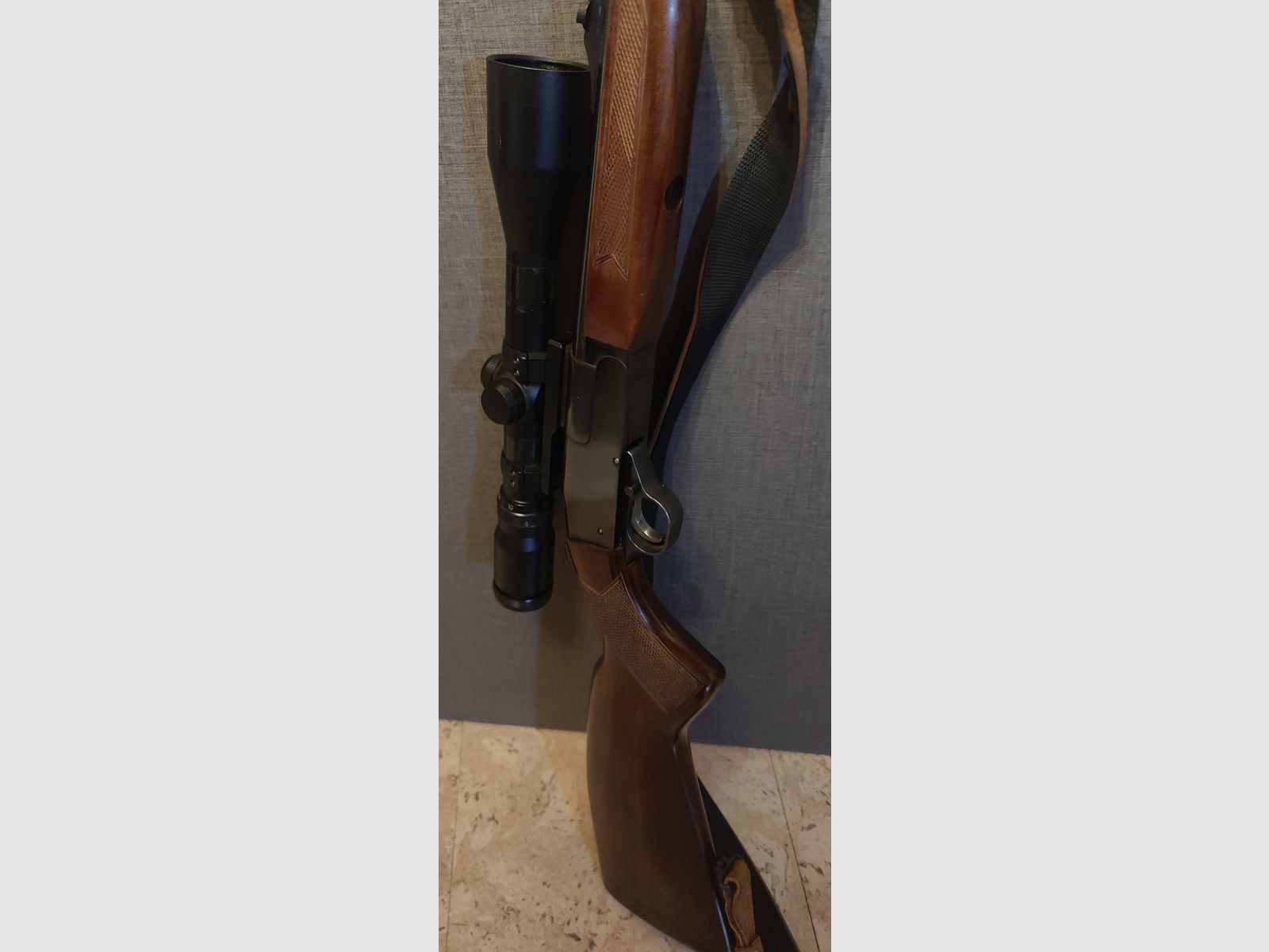 Break-action rifle Brünner ZBK 110 caliber 5.6 x 50 R Mag. with scope Admiral Switzerland 2.5-10x42