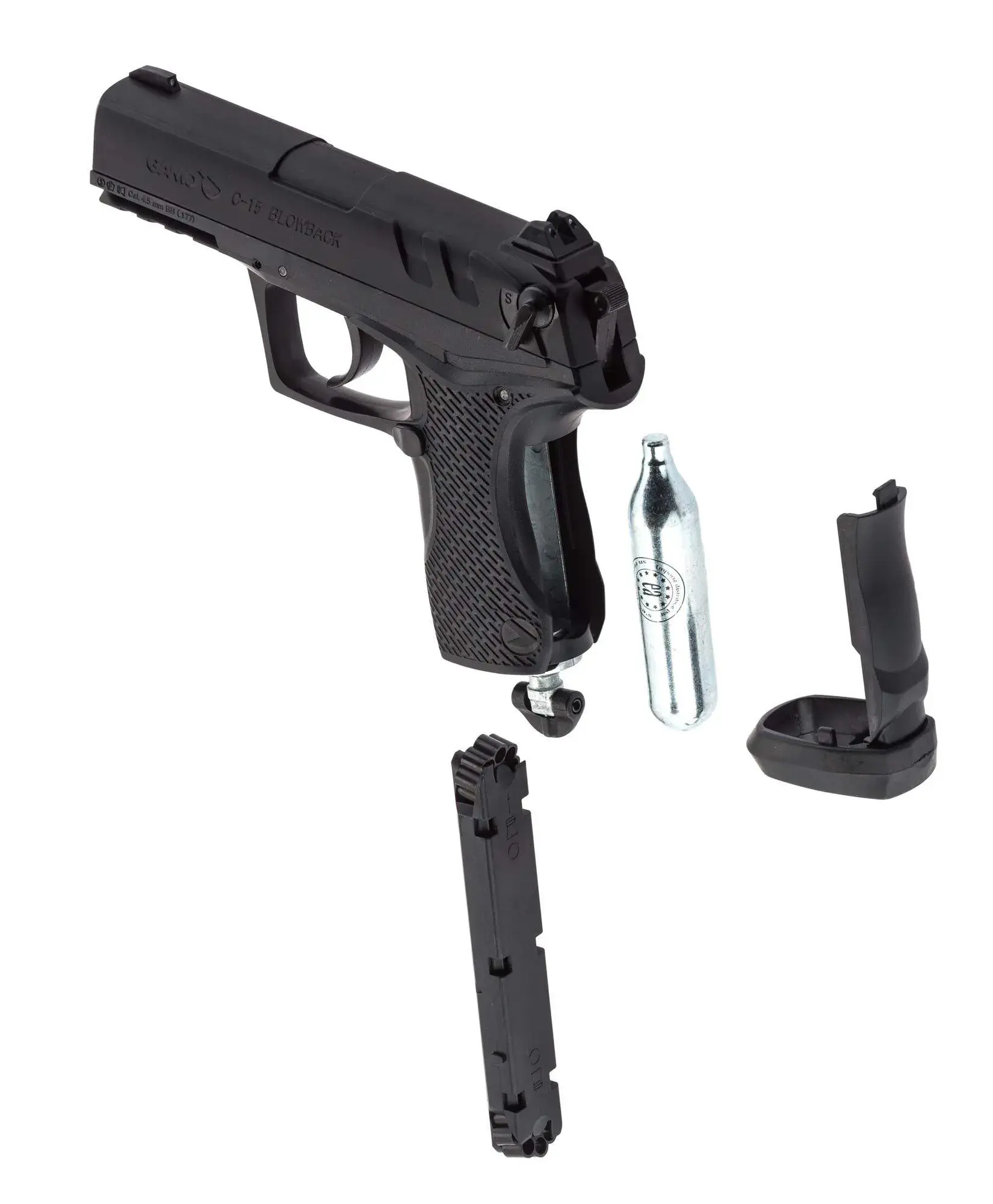 CO2-Pistole Gamo C-15 Blowback Kaliber 4,5 mm, Bild 4 von 16