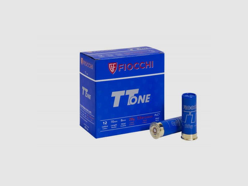 Munizioni Fiocchi 12/70 TT Two Trap 28 (confezione da 25 pezzi), immagine 2 di 2