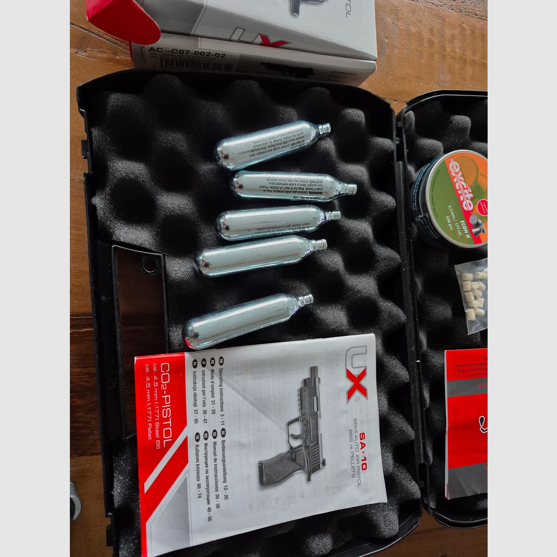 Umarex SA10 viel Zubehör neuwertig