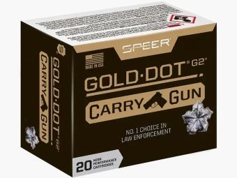 Speer Gold Dot Carry Gun .40 S&W 165GR GDHP 20 cartucce