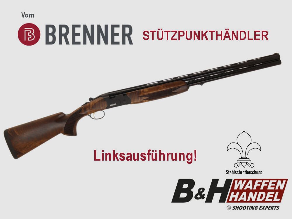 Brenner Linksausführung BF18 Black / BF 18 schwarz LL71cm LINKS