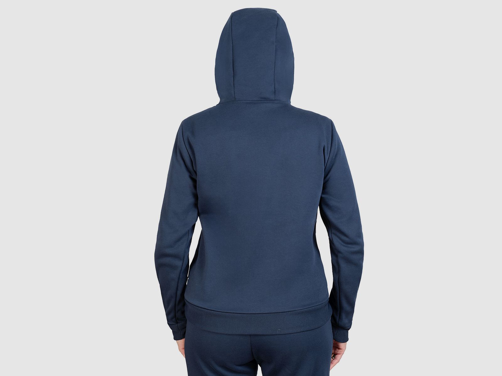 Women's kangaroo hoodie GRAFF 232-BL-D – Navy blue, image 6 of 56