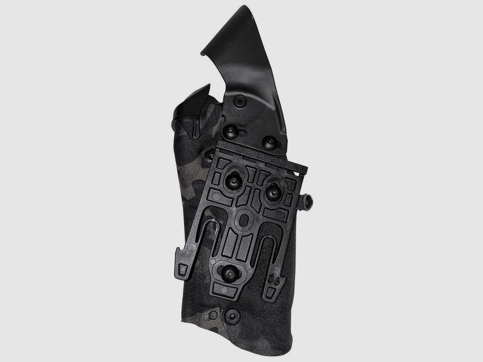 Safariland - Funda 6354RDS QLS, Level 3 - Glock 17 MOS - Zurdo - Multicam Black - 6354RDS-832-712-MS19, imagen 4 de 5