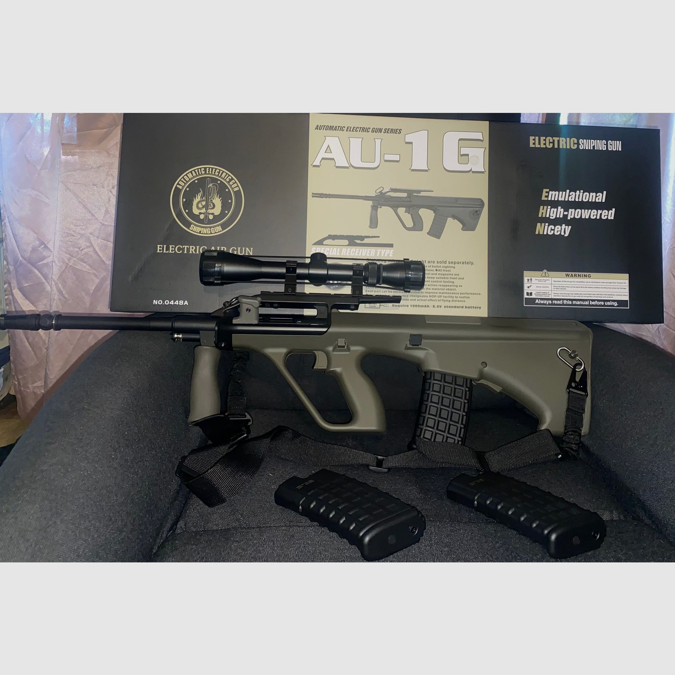  Airsoft JG S77 A2 AUG GEN3 , S-AEG Begadi