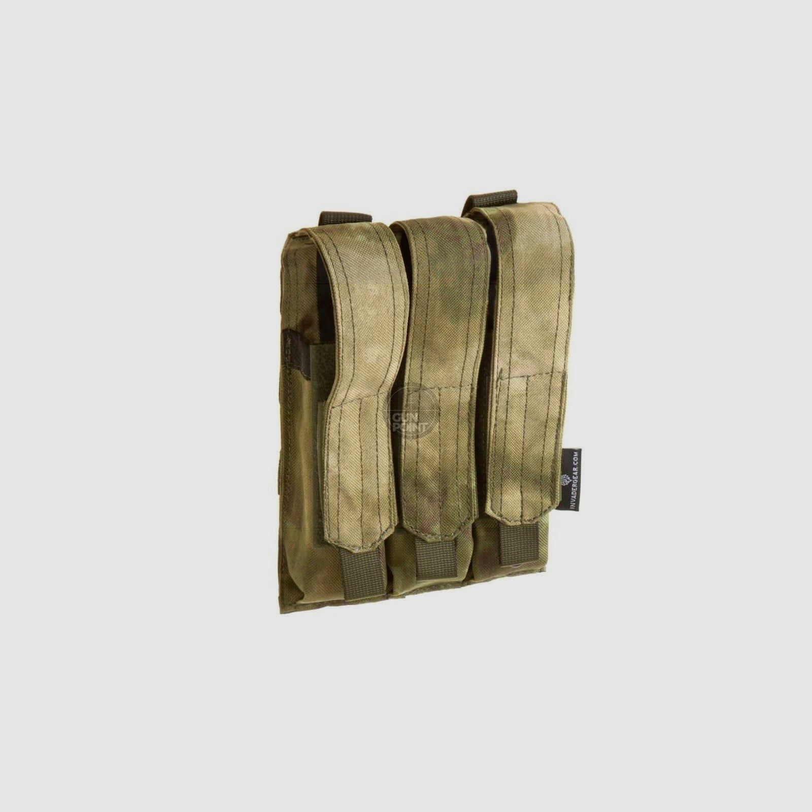 Invader Gear MP5 Triple Mag Pouch-Everglade
