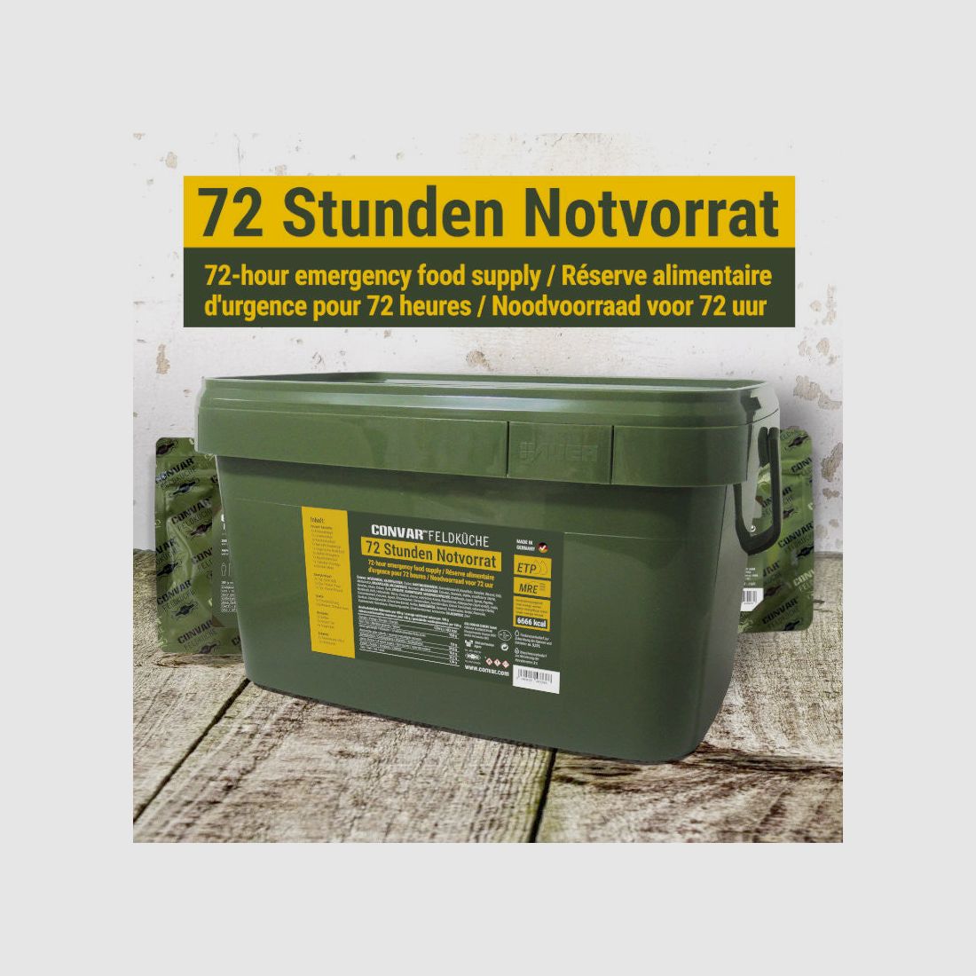 CONVAR 72 Stunden Notvorrat