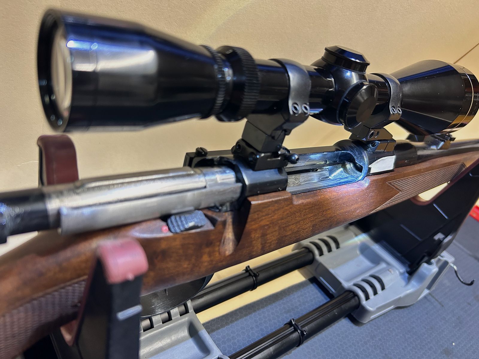 Suhler Jagdhütte Kettner 98er - Leupold - EAW swivel mount