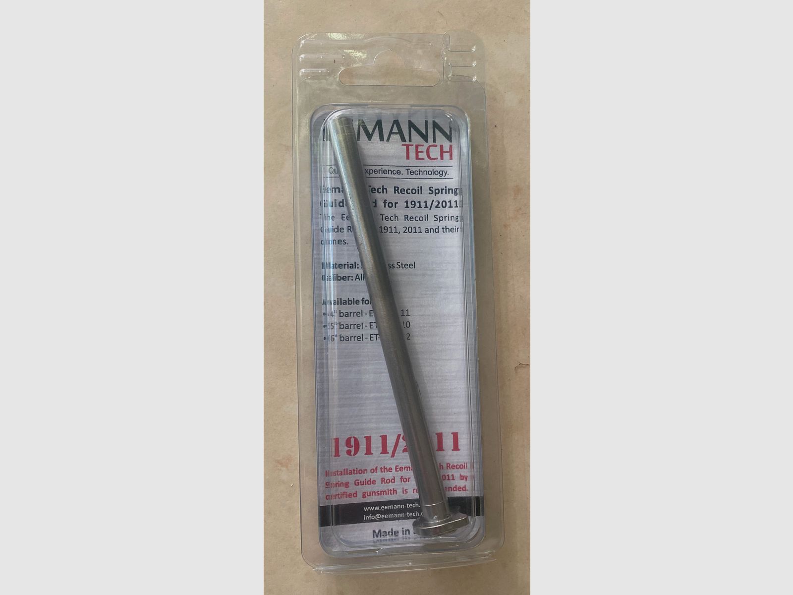 Recoil Guide Rod 1911 6" Führungsstange für 1911, 6