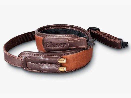 BLASER Gewehrriemen Leder braun