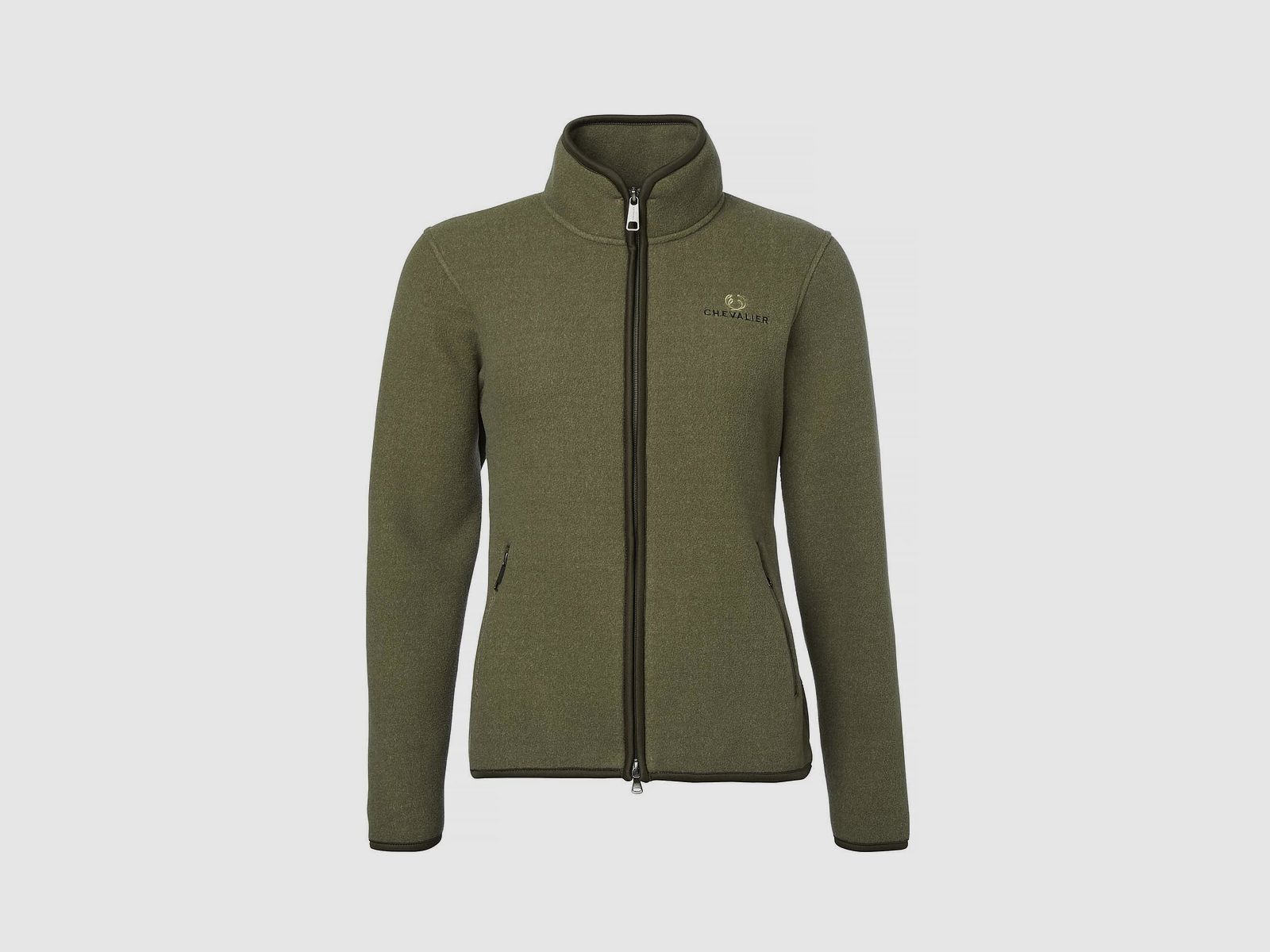 Chevalier Mainstone Fleecejacke Khaki Groen Dames 44W