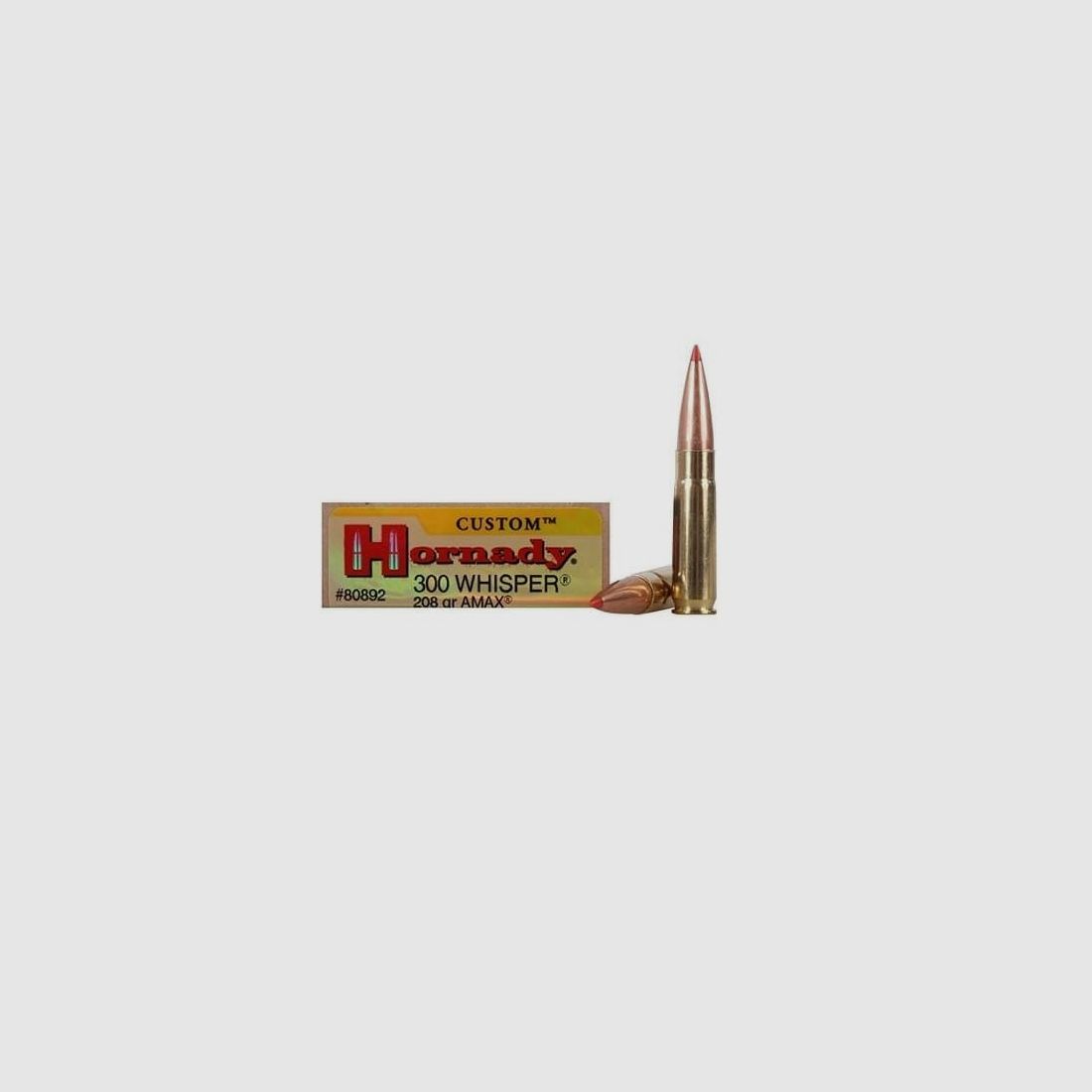 Hornady Custom Kal.300 Whisper 208gr AMAX Subsonic