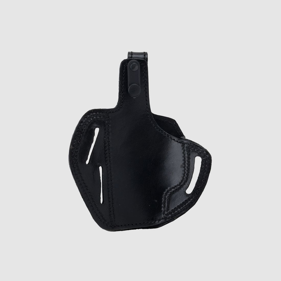 Schnellziehholster Formholster GĂĽrtelholster fĂĽr Schreckschuss Pistole Walther P99 Leder schwarz