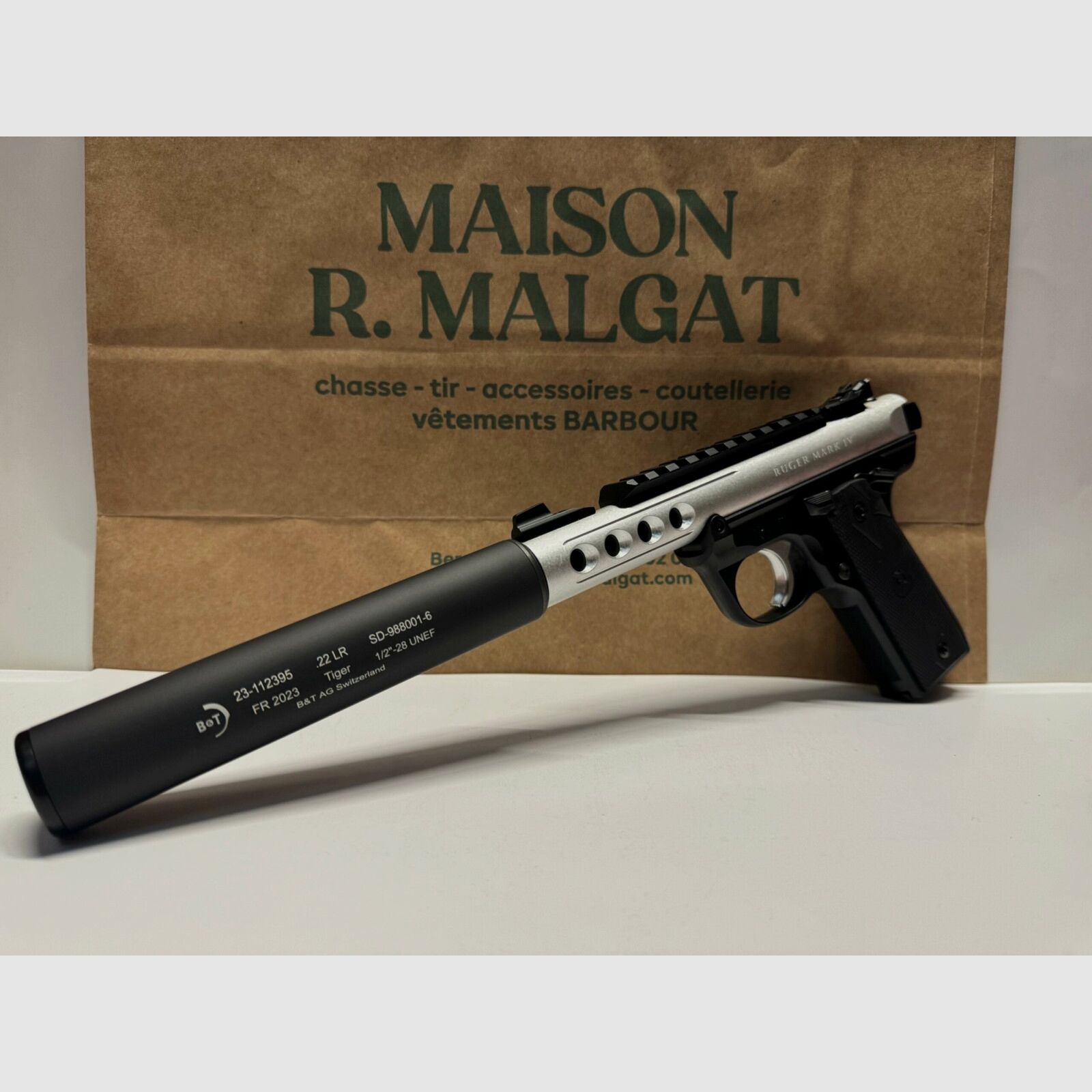 RUGER MARK IV 22/45 LITE Grau cal. 22lr, Bild 3 von 7