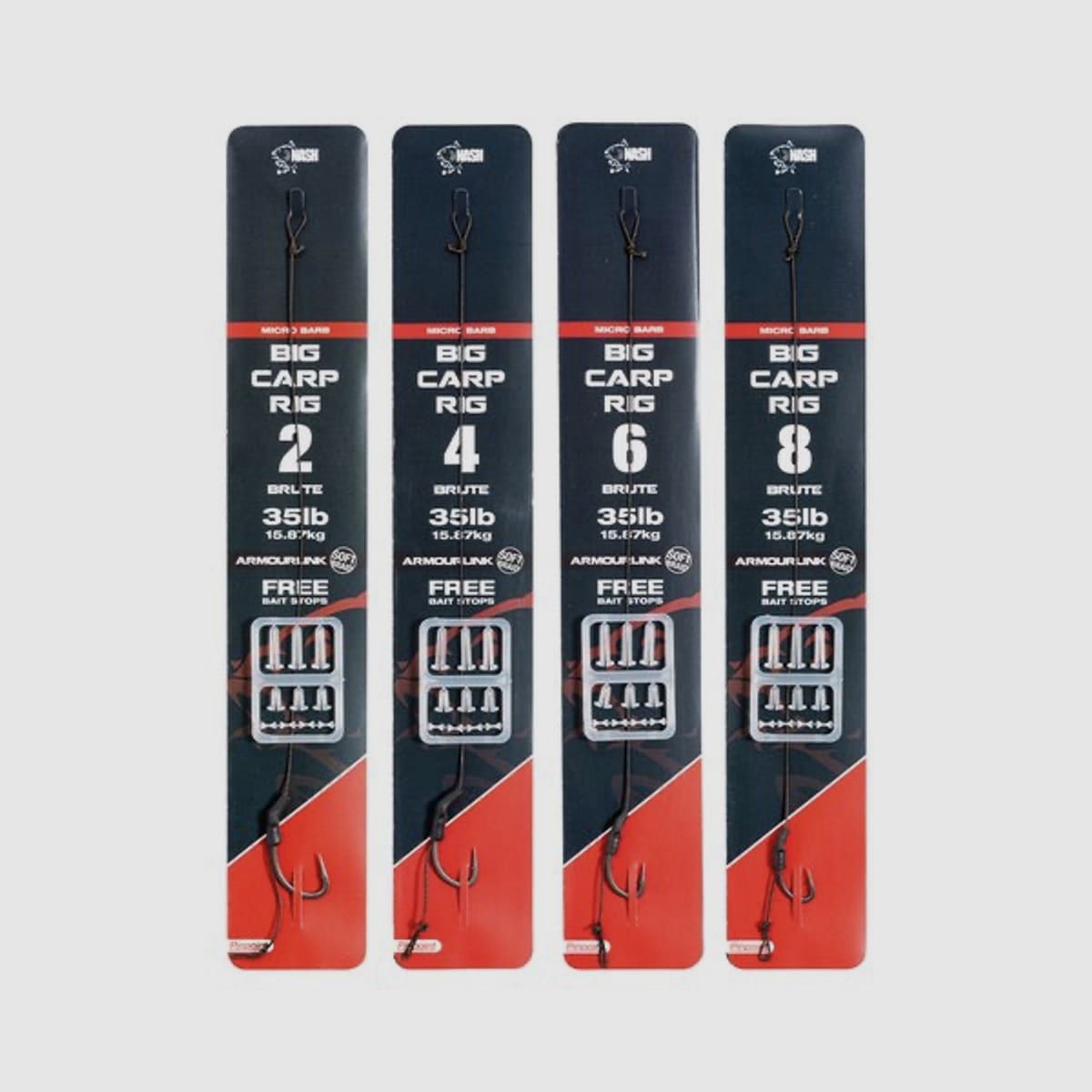 Nash Big Carp Rig Micro Barbed