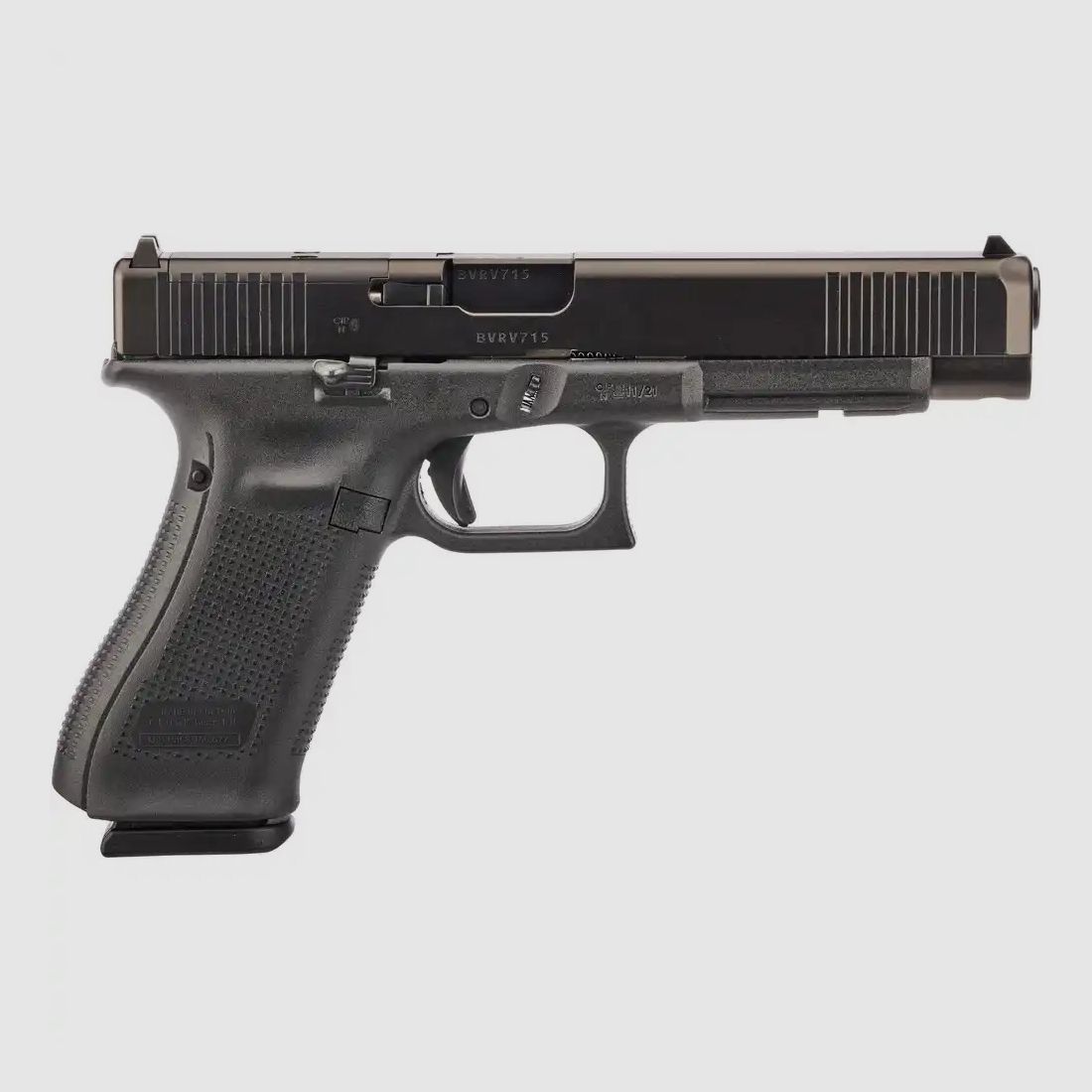 Glock Pistool 34 Gen5 MOS / 9mm, incl. 4 x MOS Adapterplaten