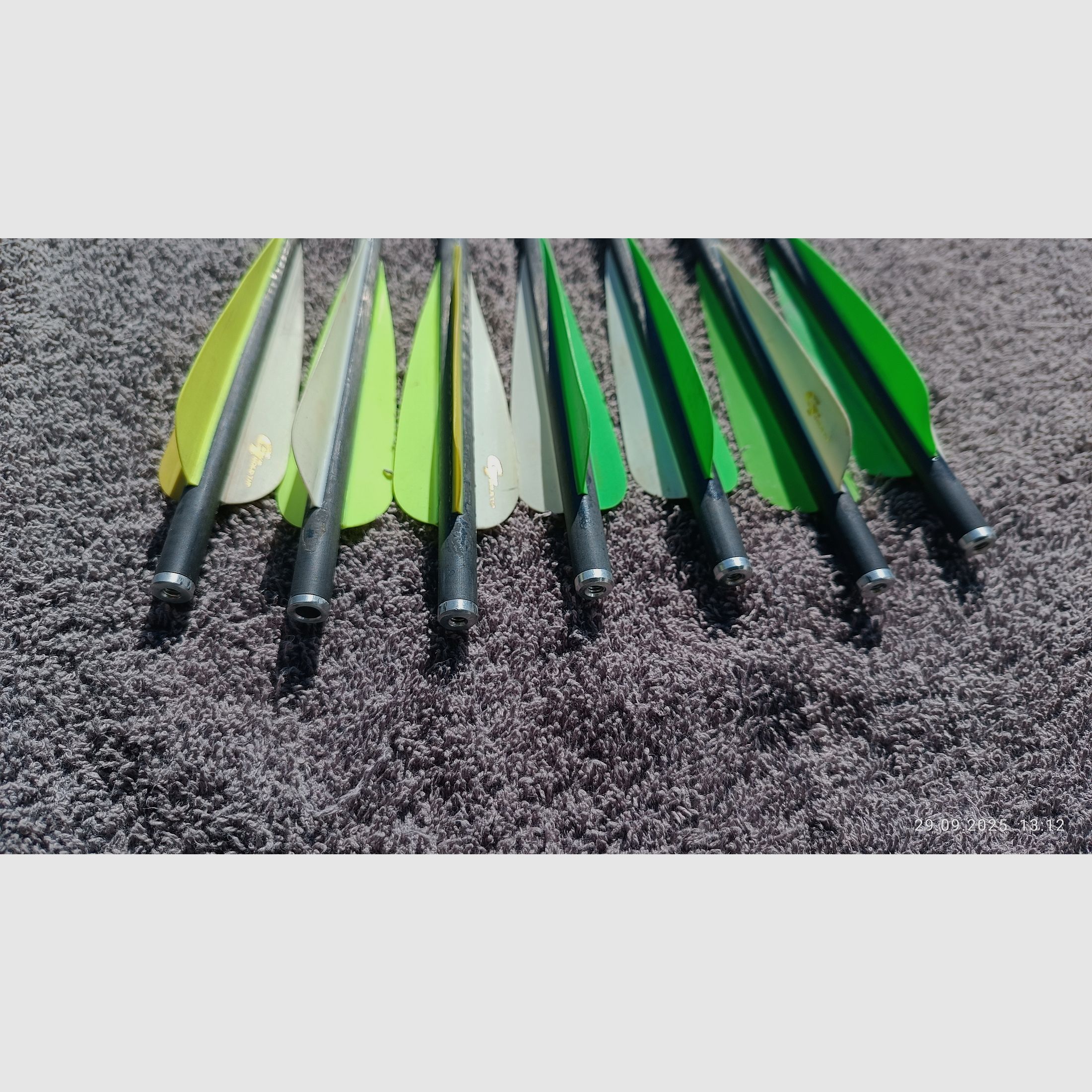 Armbrust Bolzen 20 Zoll GoldTip Laser 2 Flatnock