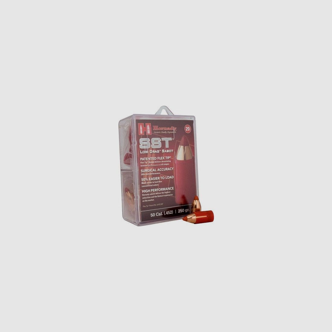 Geschosse Hornady Sabot LOW DRAG 45 SST - Kal. 50, Bild 1 von 2