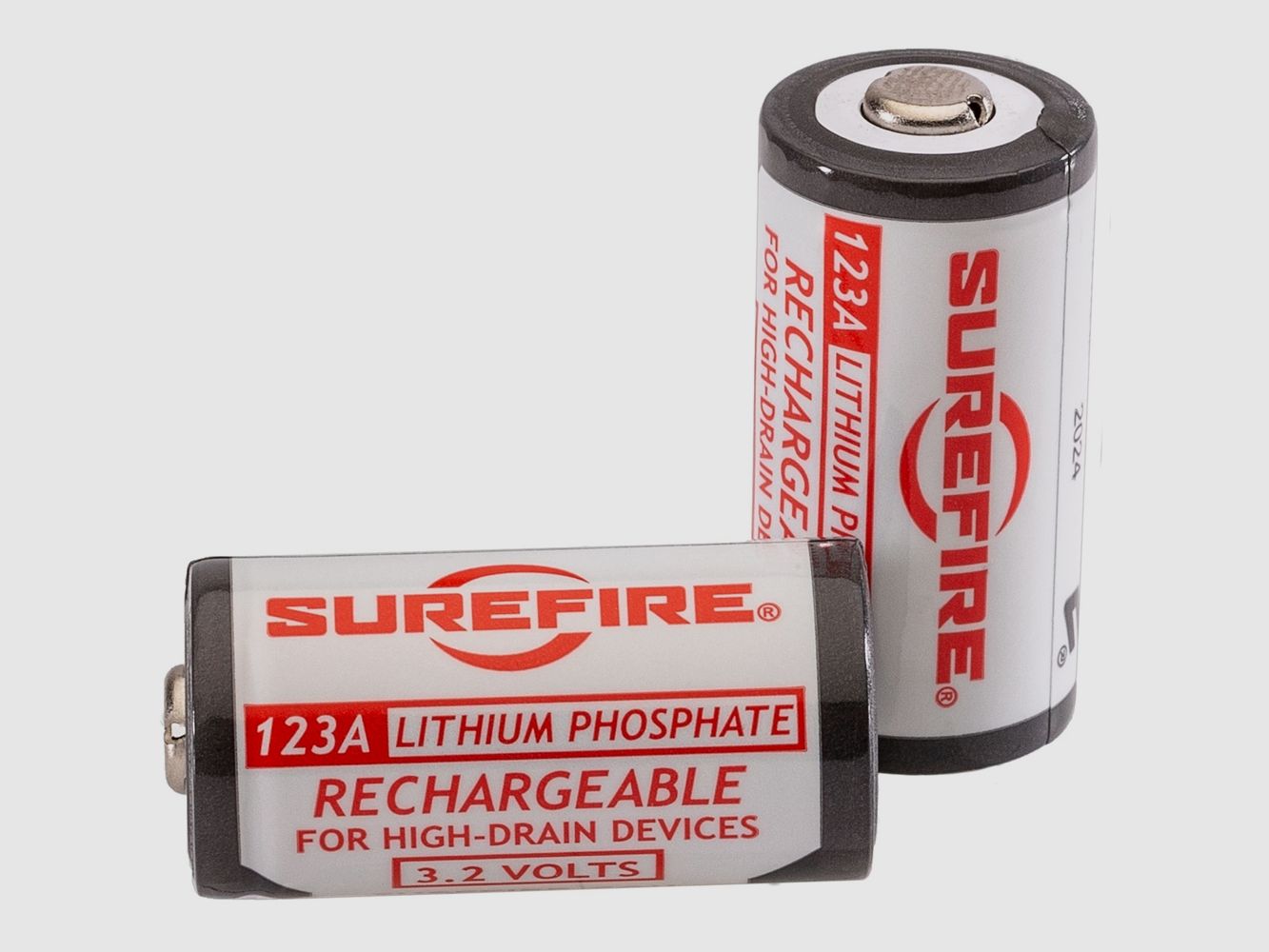 SureFire SFLFP123 – Rechargeable LiFePO4 123A Batteries 2-Pack, image 2 of 2