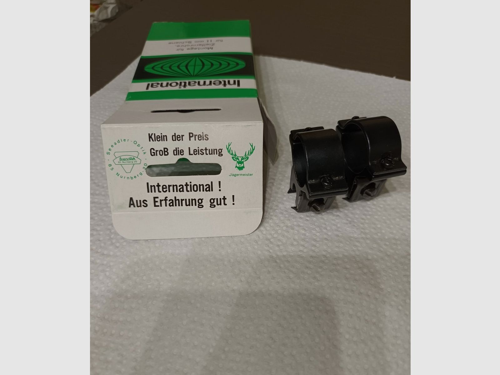 Zielfernrohr Montage Jägermeister