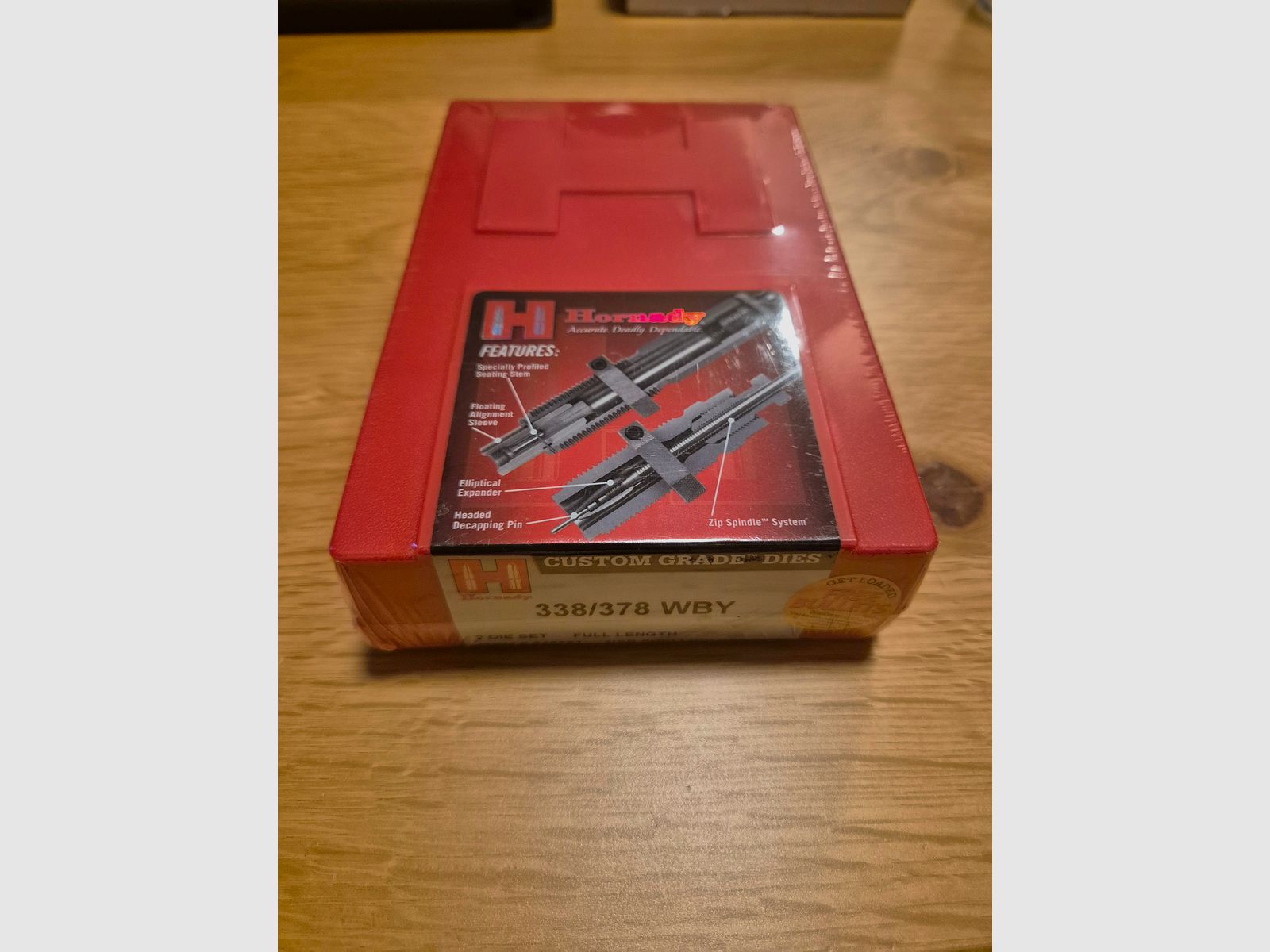 Hornady – Juego de matrices de calibración completa – .338/.378 Wby Mag