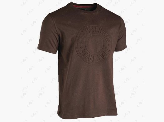 T-shirt z krótkim rękawem WINCHESTER HOPE BRĄZOWY