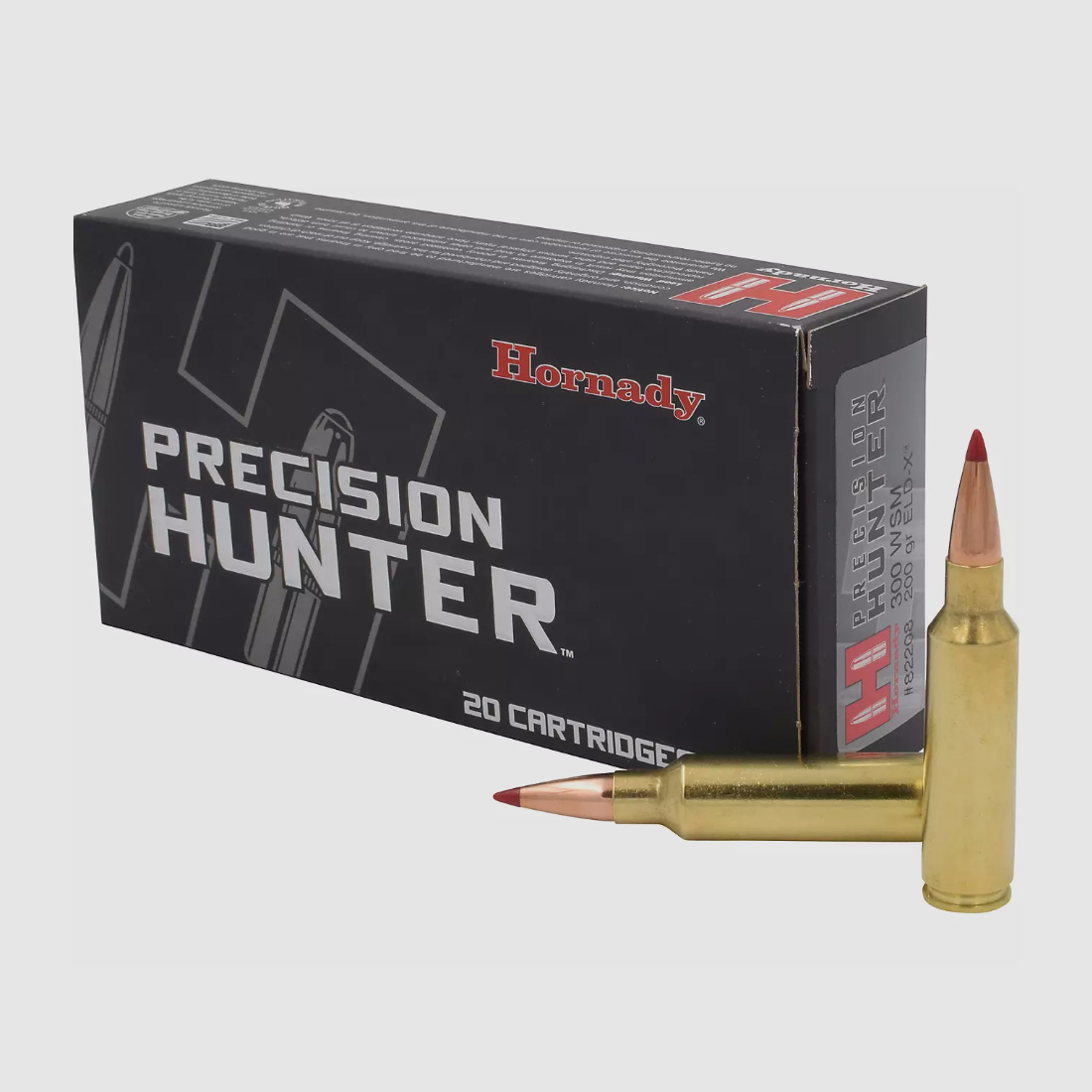 HORNADY - Munition .300 WSM ELD-X 13,0g/200grs. Precision Hunter