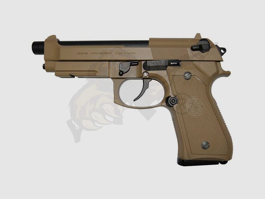 G&G GPM92 GBB in Desert Tan -F-