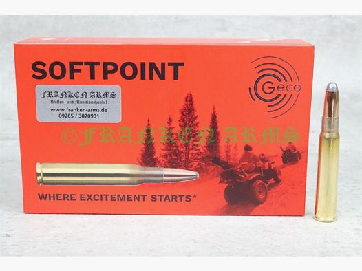 GECO Teilmantel 8x57IRS 185gr. 12,0g 20 Stück Staffelpreise