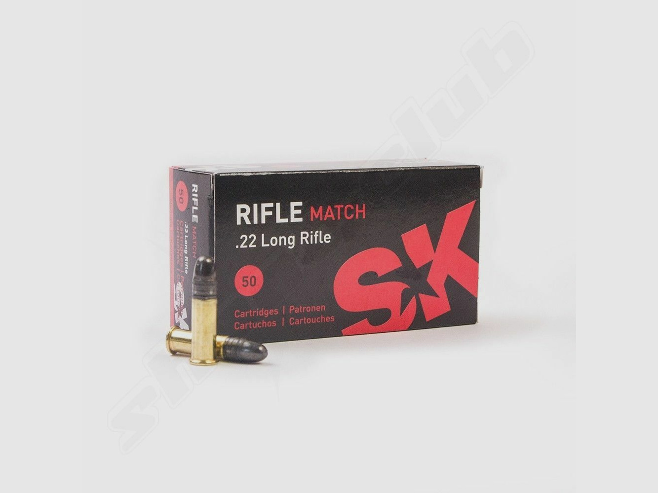 SK Nammo Schönebeck Rifle Match LRN 40grs 50St .22lr