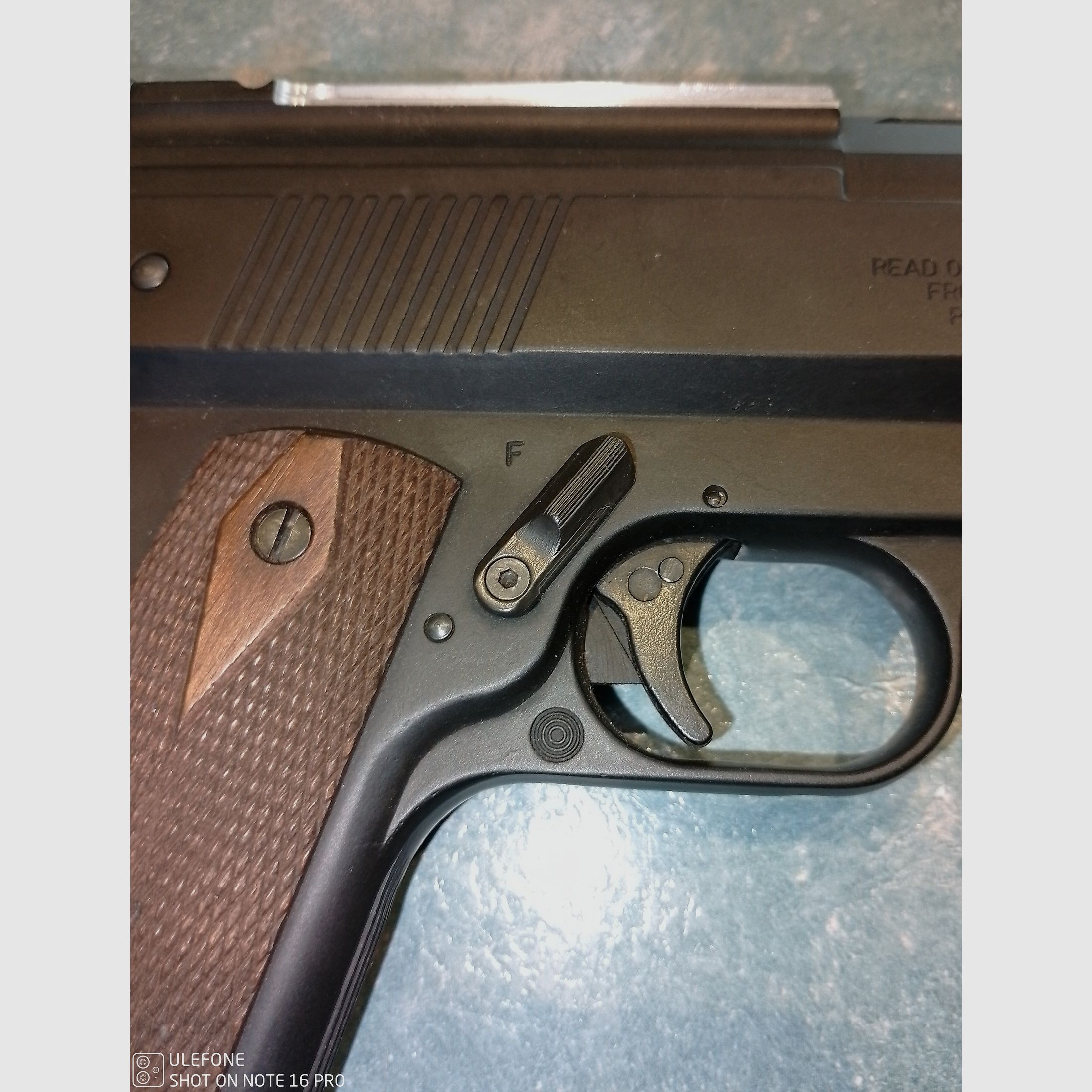 Weihrauch HW 45 Luftpistole,sehr stark im Durchschlag.Top Zustand 