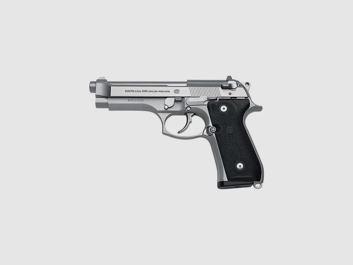 PISTOLET BERETTA 92FS INOX CAL 9X19, image 1 sur 3