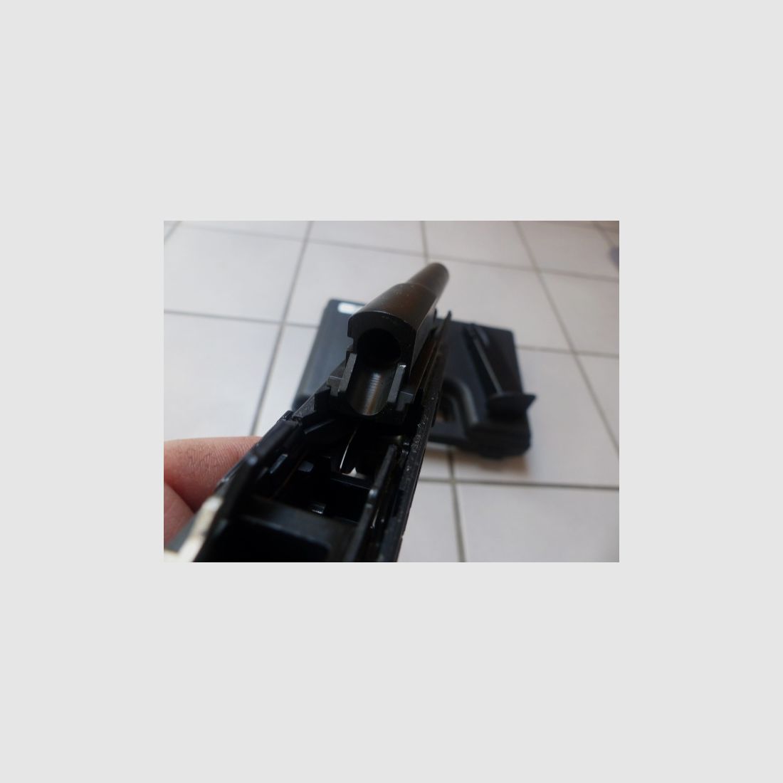WALTHER P99 with magazine unfired