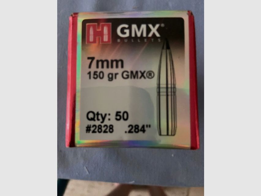 Geschosse Hornady GMX, Kal 7mm