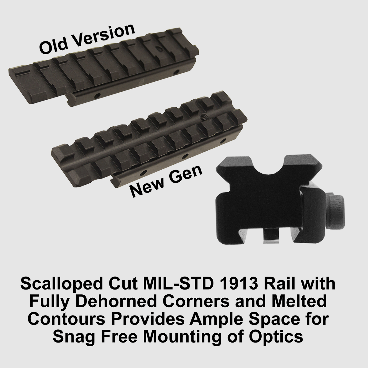 UTG-Adapter für 11mm auf 21mm Picatinny-Schiene MNT-PMTOWL-A, Bild 5 von 10