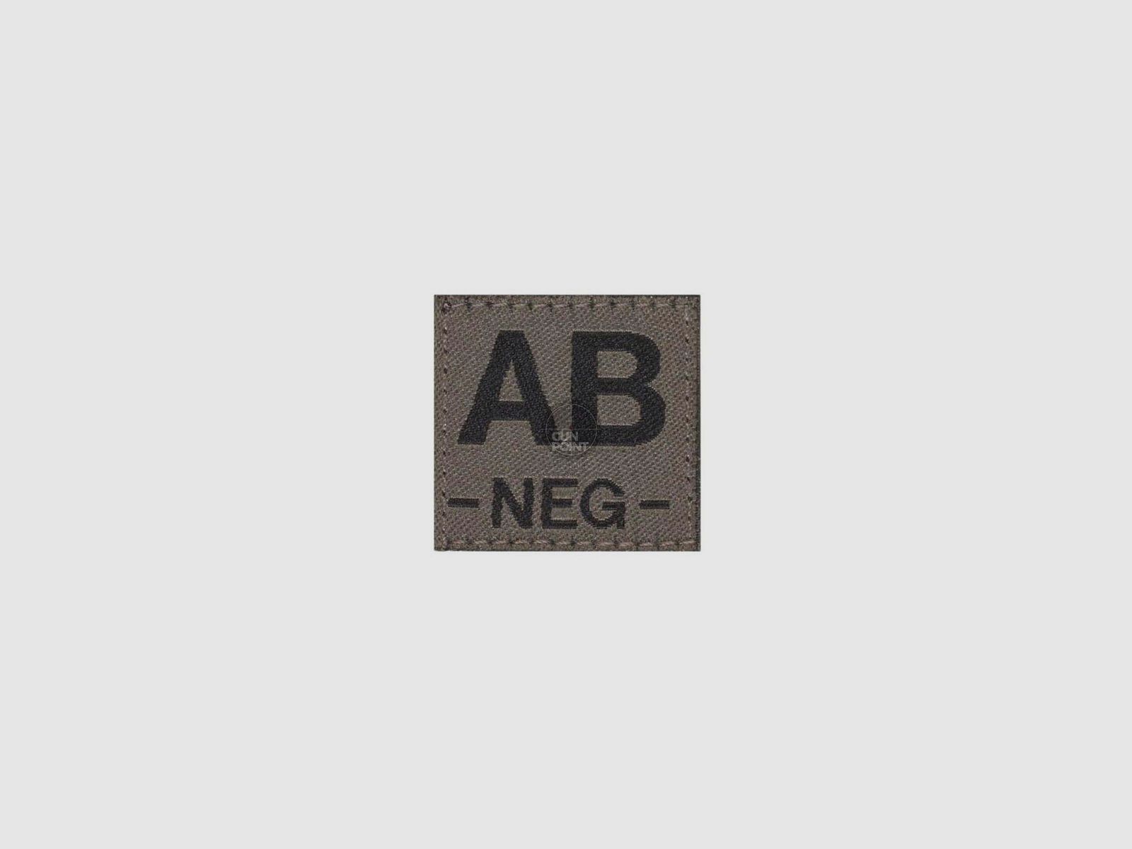 Clawgear AB Neg Bloodgroup Patch-RAL7013