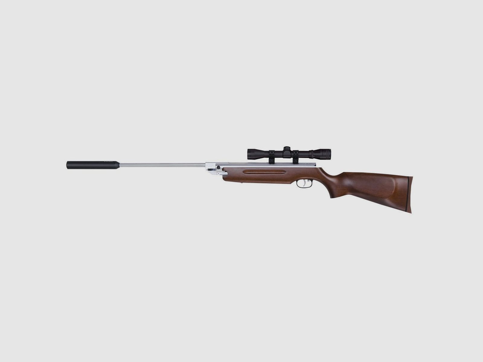 Weihrauch HW 35 K SD Silverwood Rifle de aire Cal. 4,5 mm