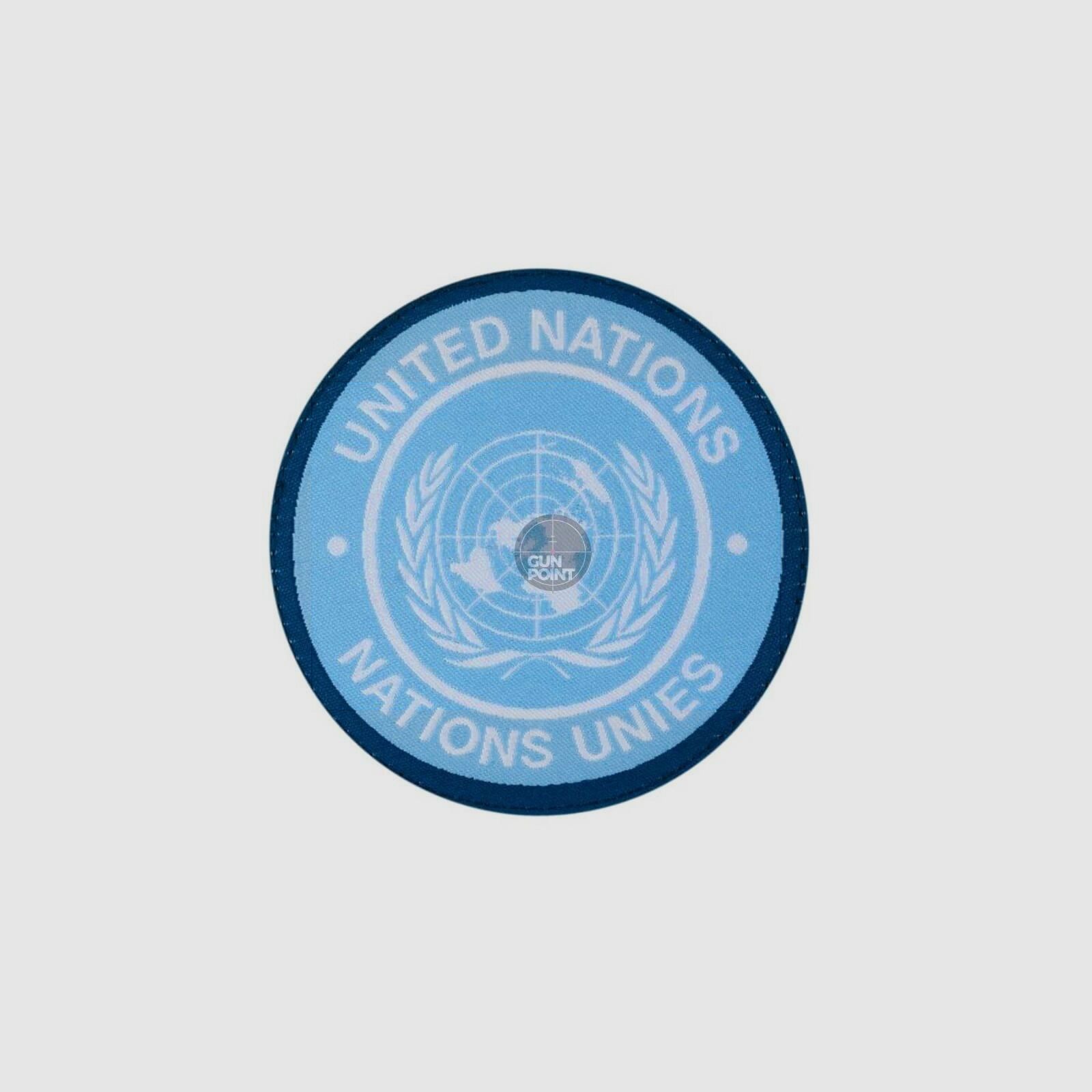 Clawgear United Nations Patch Round-Multicolor