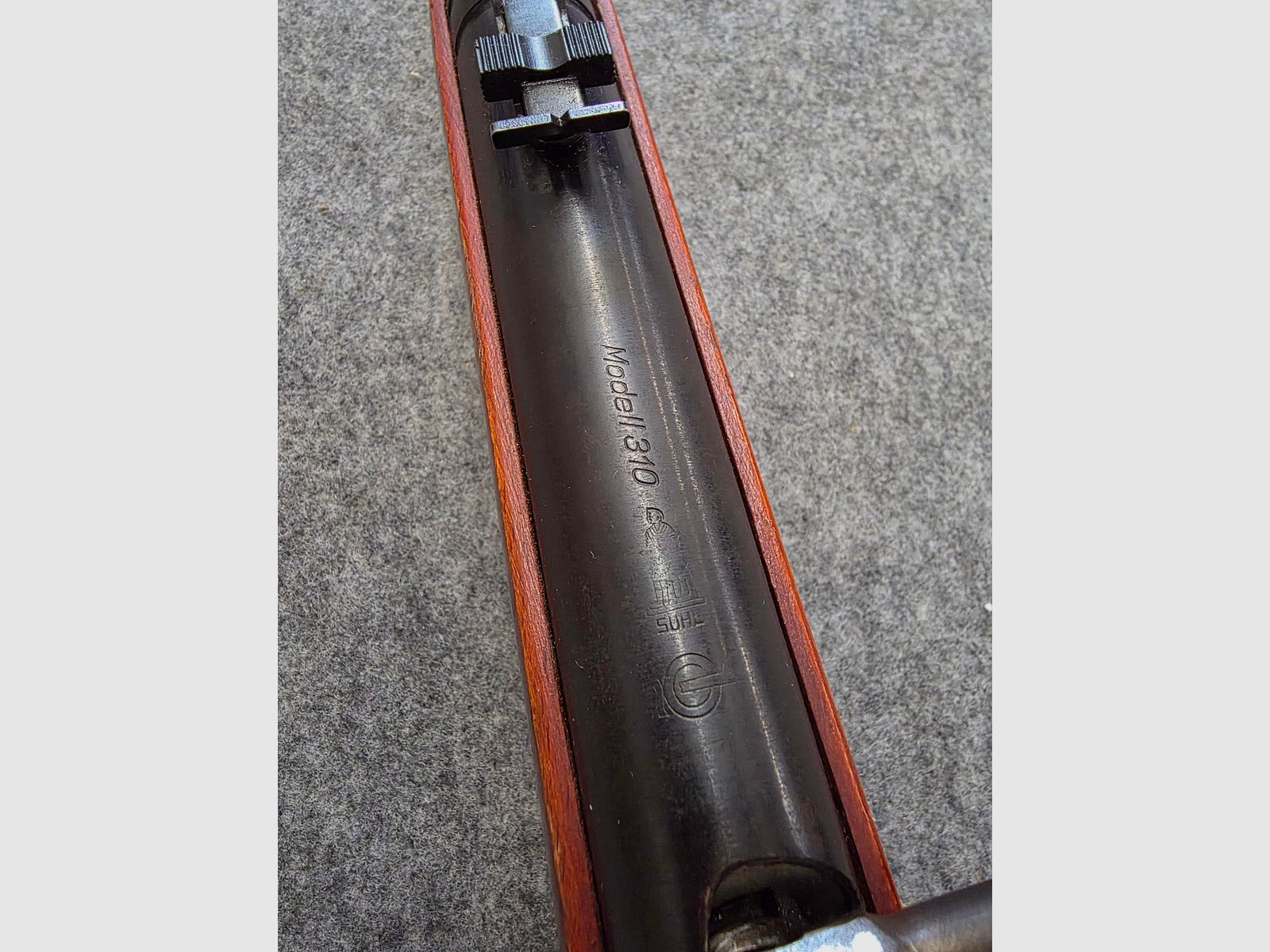 3.) Haenel 310 con disparador estándar cargador repetidor Kirmes 4.4mm carabina de aire