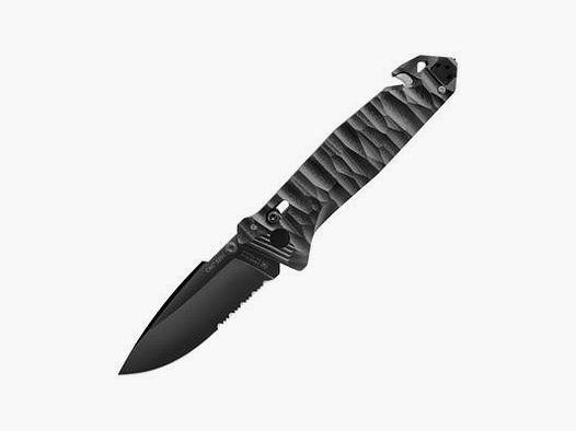 CAC S200 Serration G10 Toxisch Behandeld Handvat (Zwart) TB Outdoor