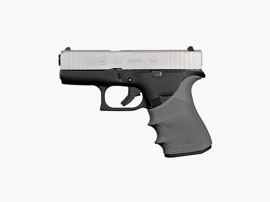 HOGUE HandAll Beavertail Gummigriff für Glock 43X / 48 Grau