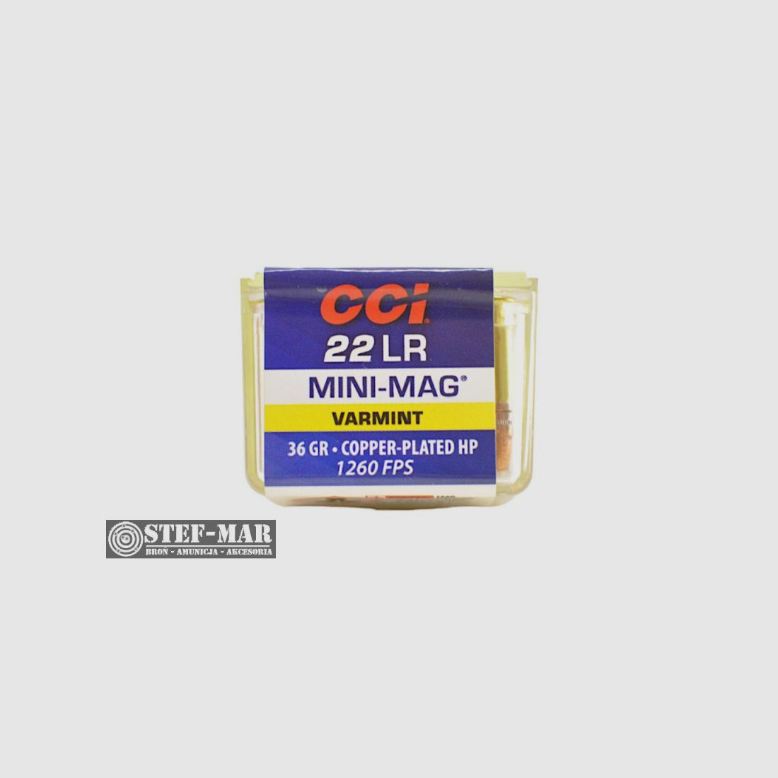 Amunicja CCI MiniMag Hollow Point .22 Long Rifle 2.3g/36grs (opak. 100 szt.) [B8-5], zdjęcie 3 z 4