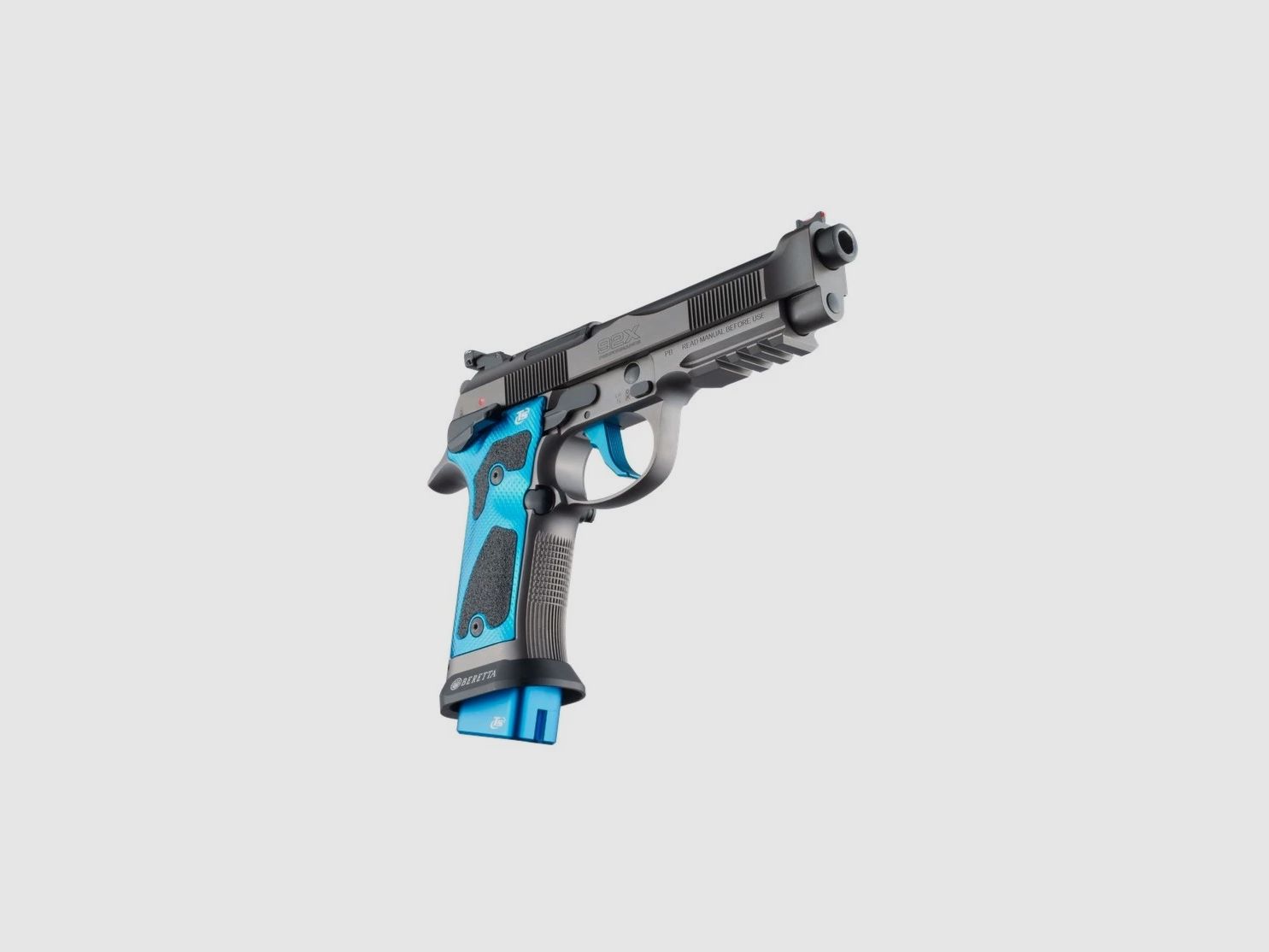 Beretta 92X Performance Optic Dark Series Blue Full Optional Pistola Semiautomatica Cal. 9 mm Luger – 20 Colpi