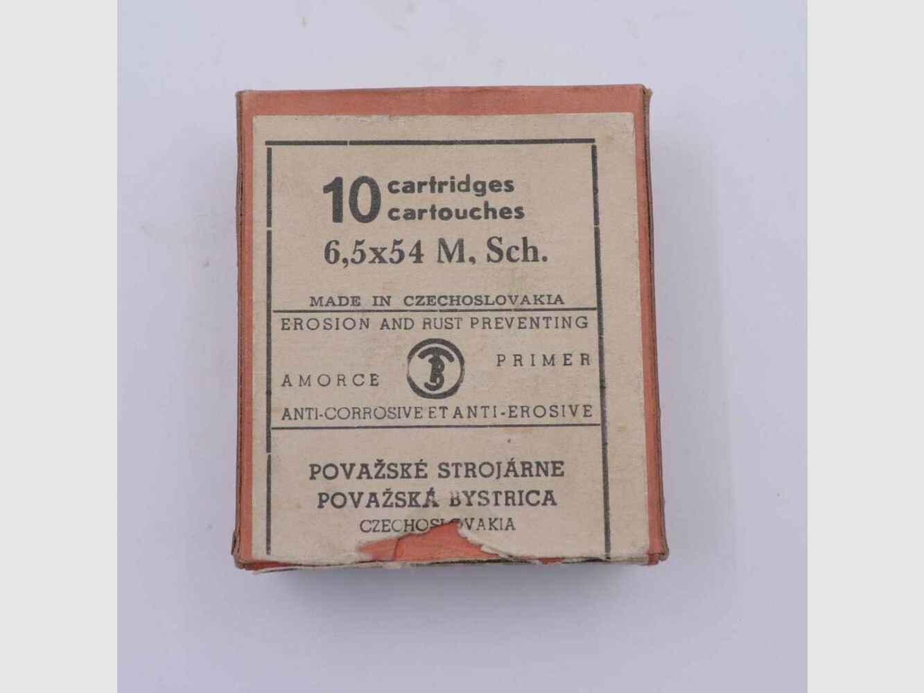 Sellier & Bellot CZ Büchsenpatronen 6,5x54M.Schönauer